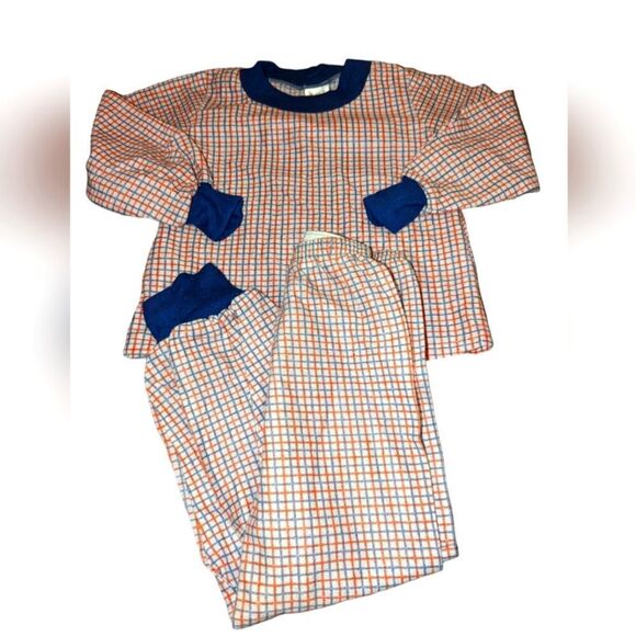 Vintage Velvelon striped mod pajama set‎ - Picture 1 of 6